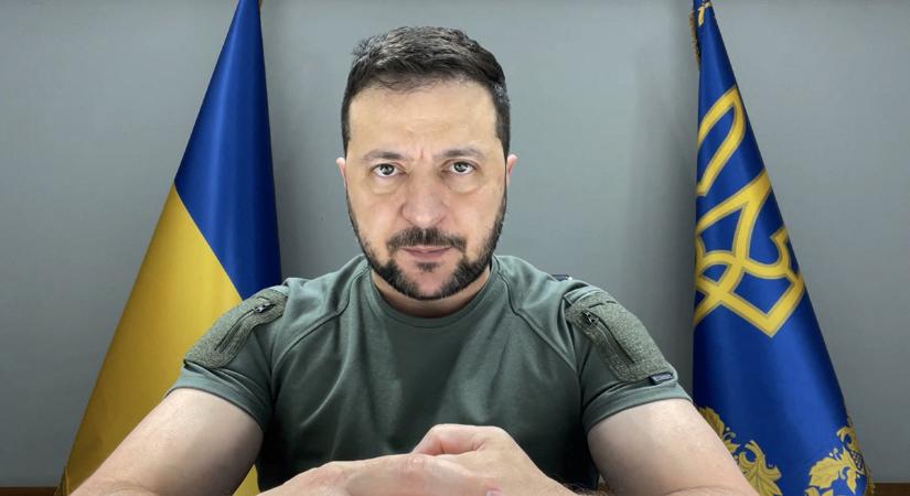 Zelenszkij: A Kijev felé tartó orosz csapatok halált és pusztítást vetettek (VIDEÓ)