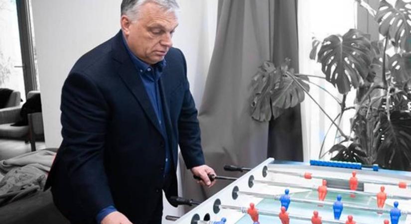 Orbán-foci 2023: ezt még bírja szusszal az öreg, bár -hogy tuti legyen- ellenfelet az oviból választott