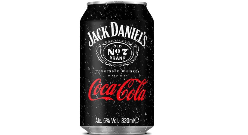 Magyarországra is megérkezett a Jack & Coke Jack Daniels whiskey és Coca-Cola alkoholos szénsavas ital