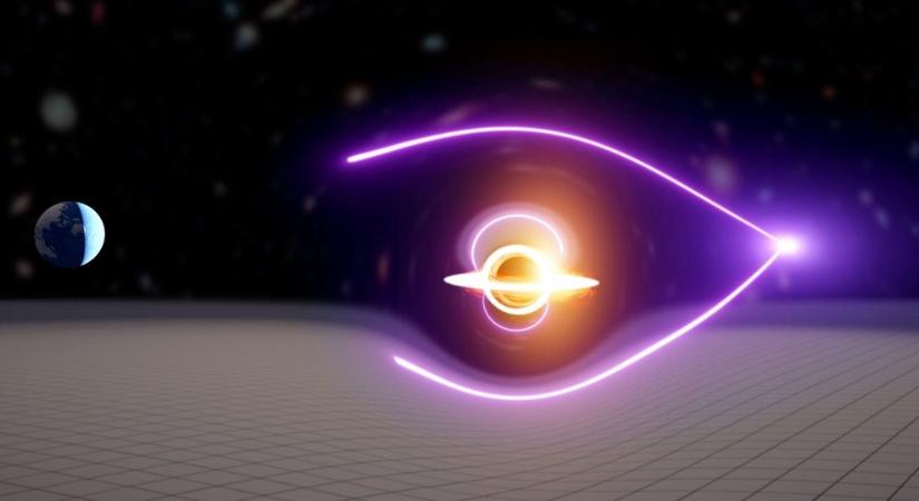 Felfedezték az egyik legnagyobb ismert fekete lyukat