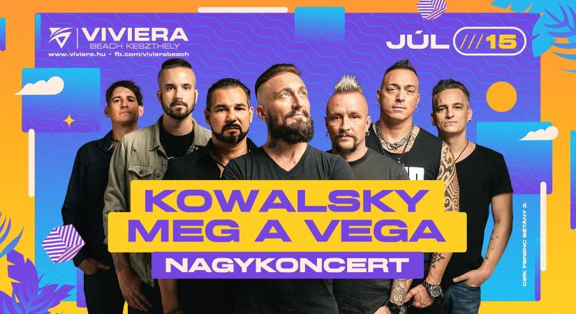 Kowalsky Meg a Vega nagykoncert 2023 Keszthely