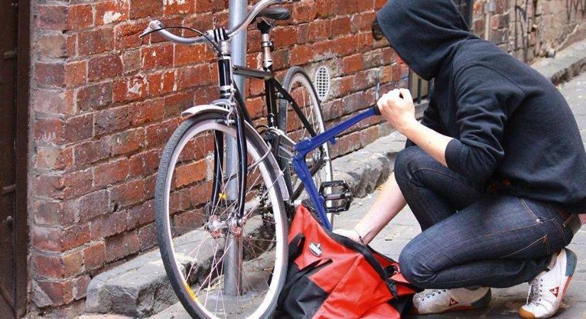 Visszaeső biciklitolvajt ellen emeltek vádat
