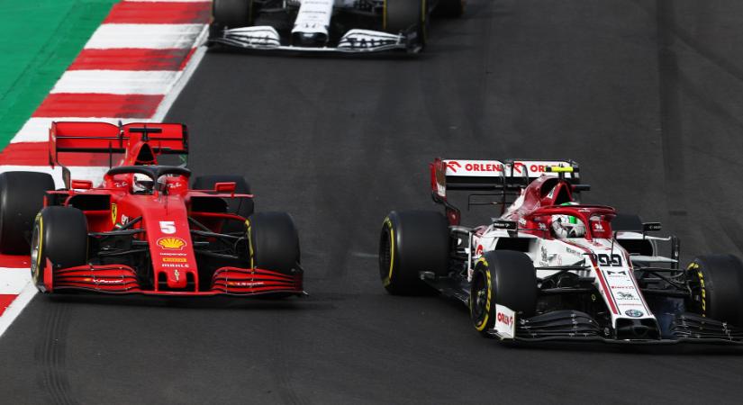 Vettel: Nem vagyok hülye, Leclerc autója sokkal gyorsabb