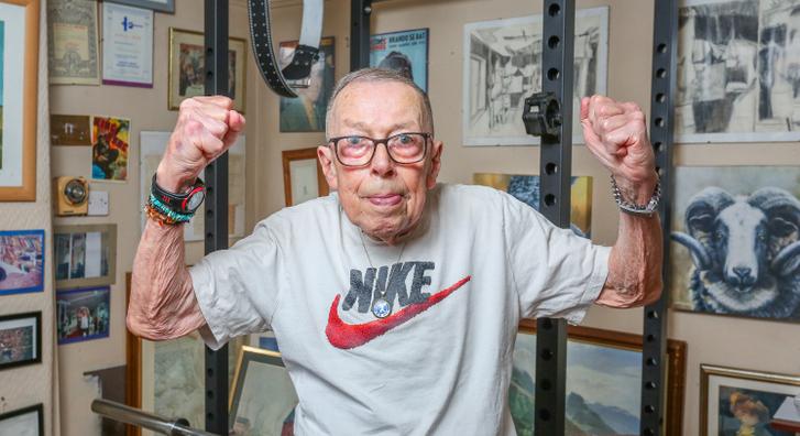 Nagy-Britannia legerősebb nagypapája 86 évesen döntött világrekordot