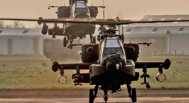 Légpuskával támadt egy Apache harci helikopterre egy holland férfi