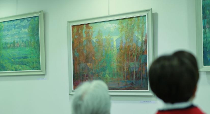 Festmények a galériában
