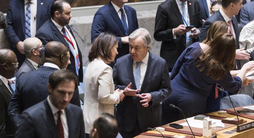 Ukrajna szerint rossz áprilisi tréfa, hogy Oroszország került az ENSZ Biztonsági Tanácsának élére