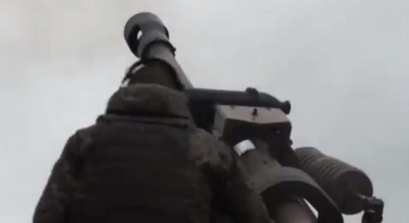 Pusztító fegyverről tettek közzé videót az ukránok