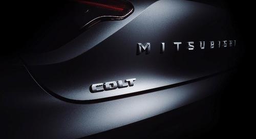 Júniusban bemutatják, ősszel már kapható lesz az új Mitsubishi Colt