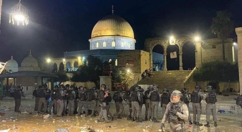 Ismét zavargások törtek ki az Al-Aksza mecsetnél