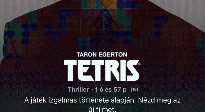 Elérhető a Tetris film az AppleTV kínálatában
