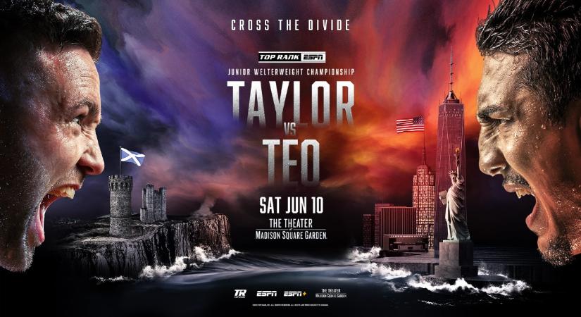 Hivatalos: Josh Taylor vs. Teofimo Lopez június 10-én