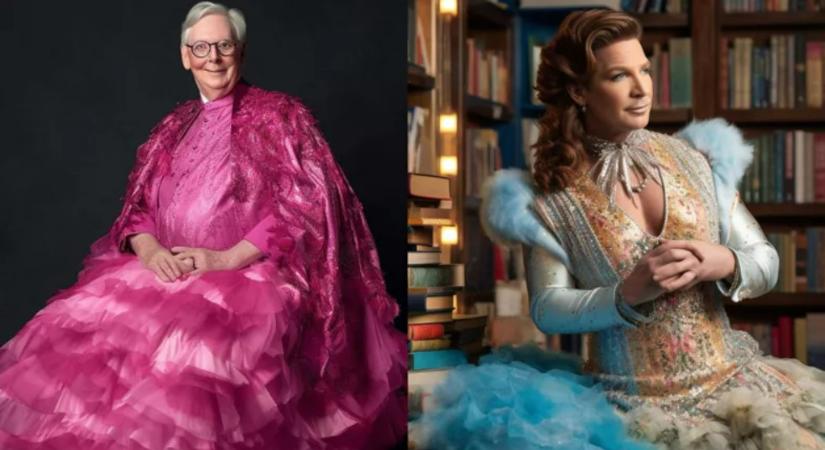 Homofób politikusokból csinál drag queent egy új Instafiók
