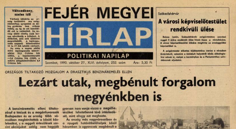 Fejér megye évfordulós emlékei