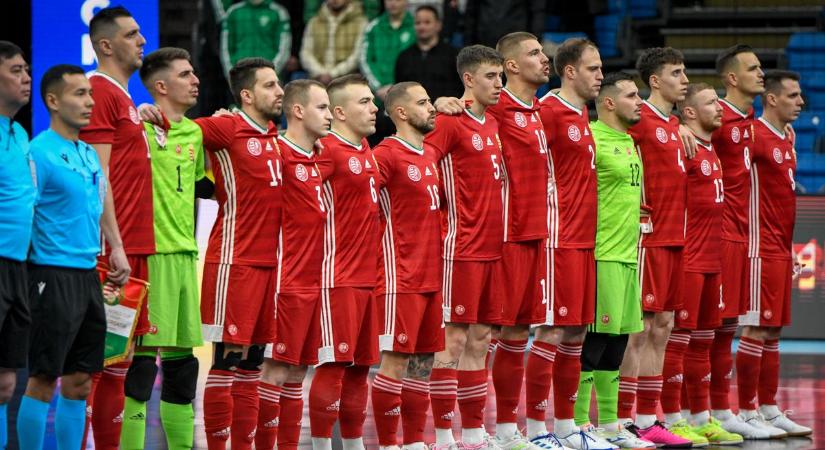 Magyar futsalválogatott: szoros meccsen vereség Belgiumban