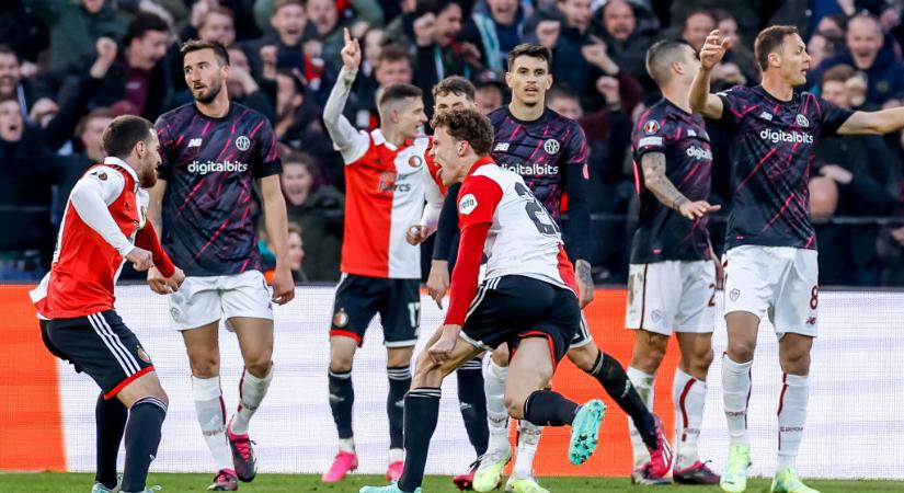 El: egygólos előnyt harcolt ki a Feyenoord az AS Roma ellen a visszavágóra – videóval