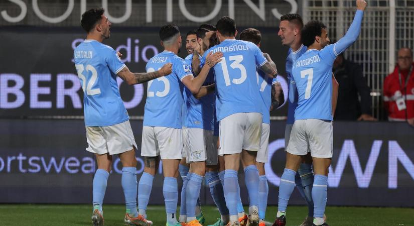 Serie A: újabb magabiztos Lazio-győzelem, ezúttal a Spezia otthonában! – videóval
