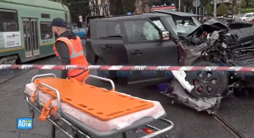 Villamossal ütközve törte totálkárosra autóját Ciro Immobile, a focistát bordatöréssel ápolják