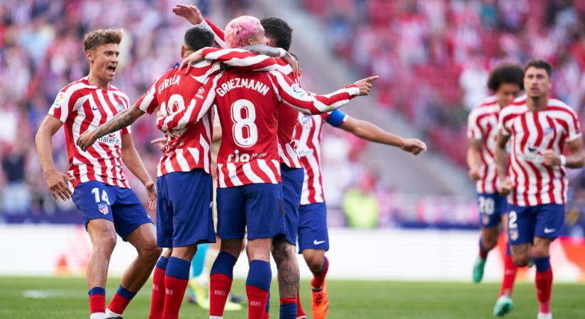 La Liga: Griezmann duplájával nyert az Atlético Madrid – videóval