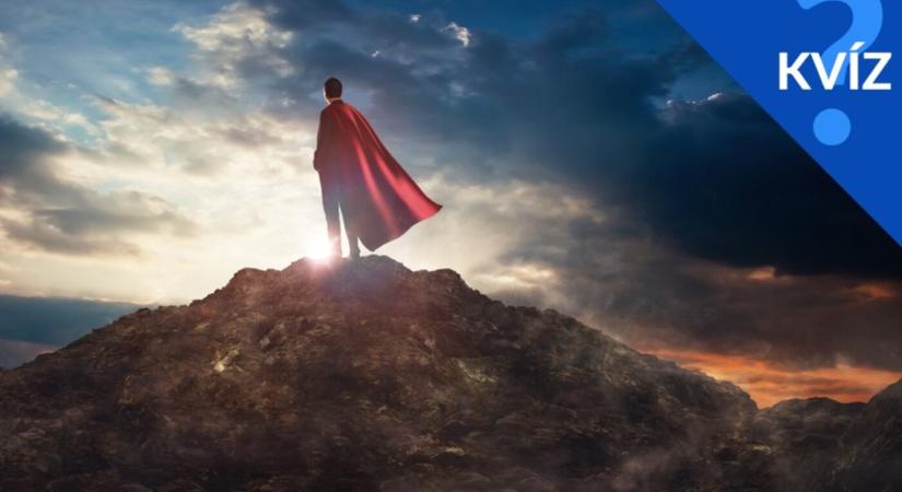 KVÍZ: BATMAN, PÓKEMBER… Te ismered a leghíresebb szuperhősöket?