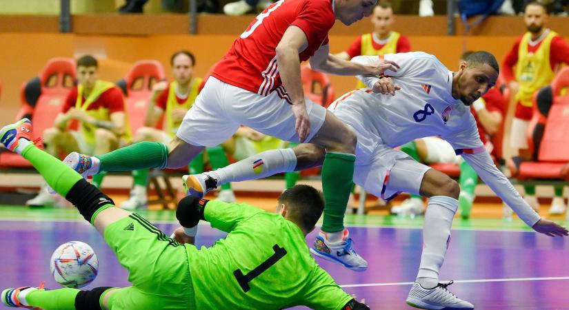 Futsal: hiába az óriási fordítás, nem jutott vb-elitkörbe a válogatott