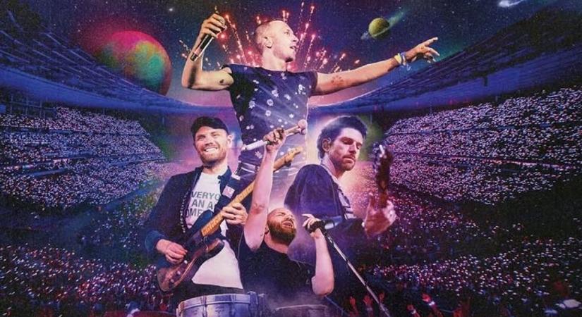 Újabb koncertfilm a mozikban, a Coldplay főszereplésével