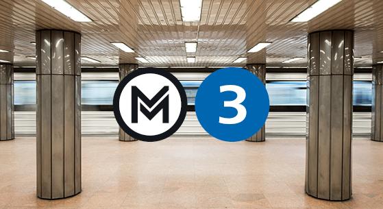 Így közlekedhetünk az M3 metró középső szakaszának felújítása idején