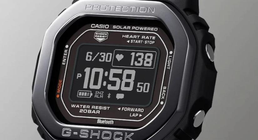 Polar algoritmust hozott a retró külsejű Casio okosóra