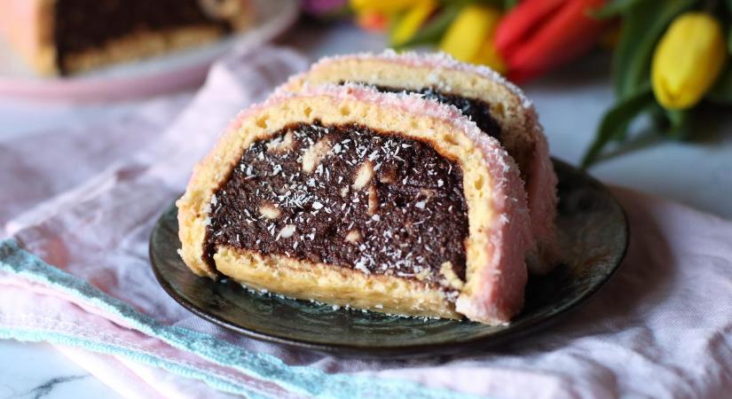 Ezért a sütiért érdemes elővenni az őzgerincformát: puncsos alagút recept
