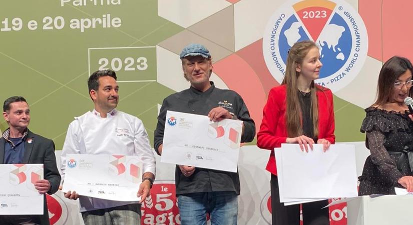 Kilencedik lett a pizzasütő-világbajnokságon Szabi, a pék