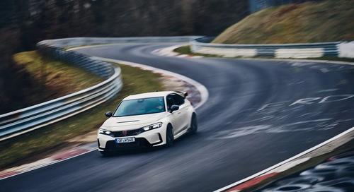 Az új Honda Civic Type R is megdöntötte az elsőkerékhajtású autók körrekordját a Nürburgringen