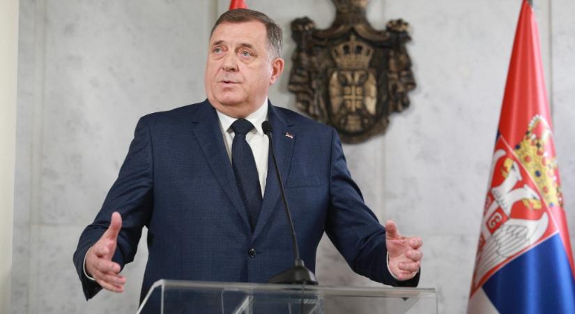 A boszniai szerb vezető már megint arról beszélt, hogy egyesülne Szerbiával