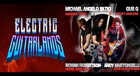 Electric Guitarlands - négy fantasztikus rockgitáros egy színpadon