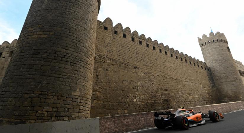 Több mint háromhetes szünet után az Azeri Nagydíjjal tér vissza az F1