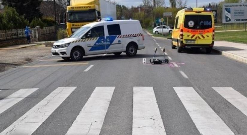 Gyalogos-átkelőhelyen gázolta halálra az idős nőt egy férfi Székesfehérváron