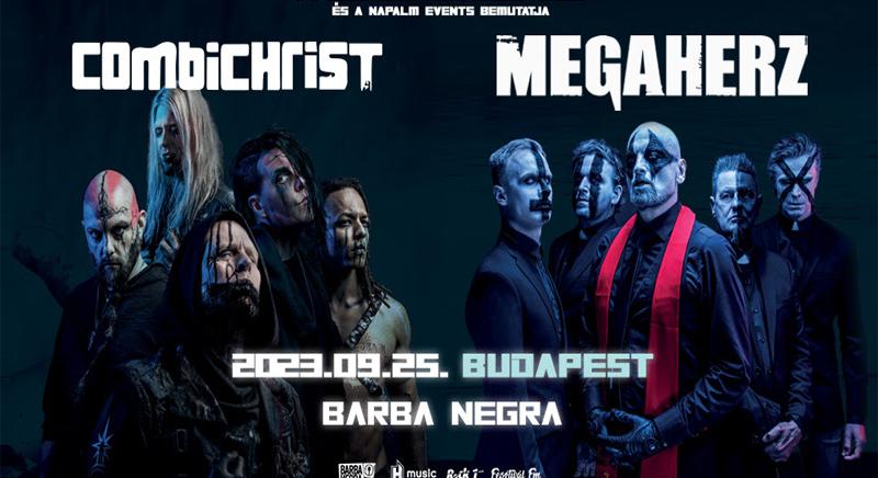 COMBICHRIST és MEGAHERZ headliner turné érkezik ősszel a Barba Negrába