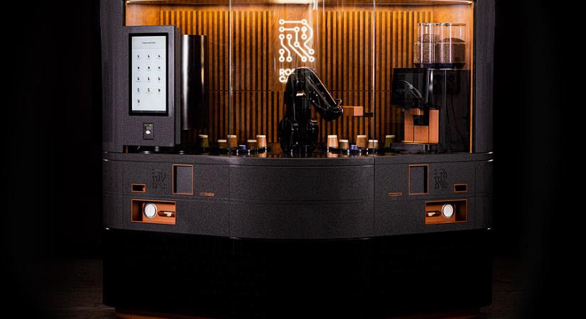 ROSSUM CAFE robot barista szolgáltatás