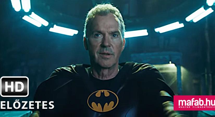 Michael Keaton Batmanjével jött a Flash új előzetese