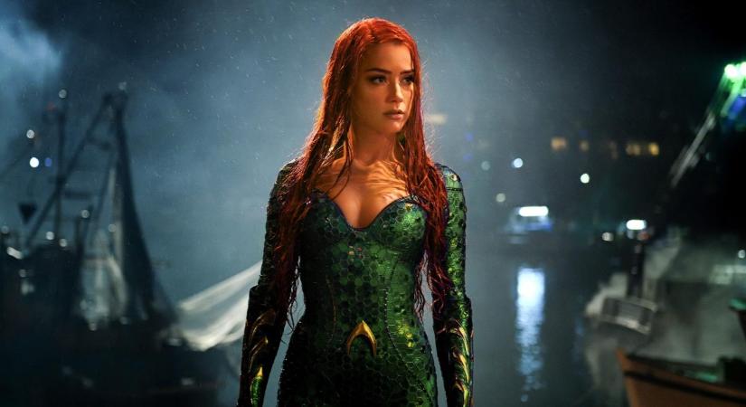 Most már biztos, hogy Amber Heard benne lesz az Aquaman folytatásában, de mennyit?