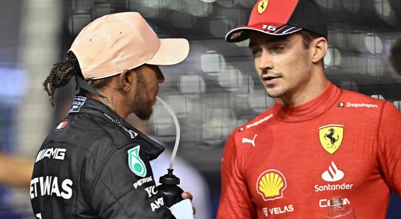 Leclerc reagált arra, hogy ő veheti át Lewis Hamilton helyét a Mercedesnél