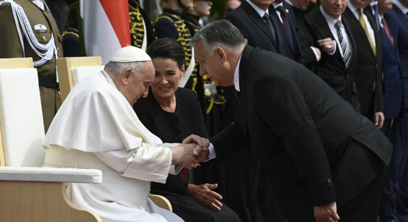 Orbán a pápának: Magyarországon a kereszténységnek nemzetmegtartó ereje van