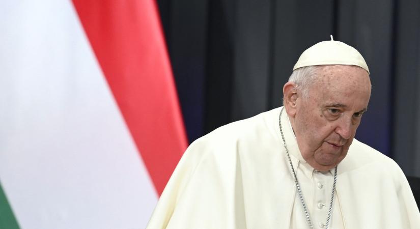 Ferenc pápa a Szent István-bazilikában - Élőben a szentatya beszéde