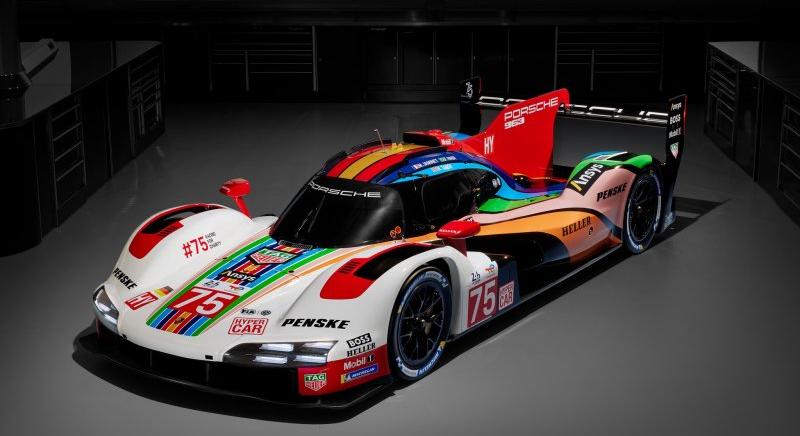 Fotók: ezzel a különleges festéssel indul a Penske Porsche Le Mans-ban