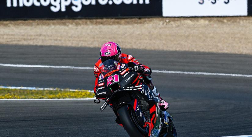 MotoGP: Aleix Espargaro a pole-ban Jerezben, Quartararo csak a 16.!
