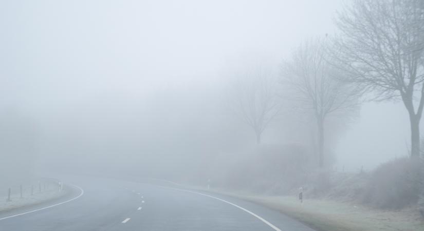 Hatalmas ködre figyelmeztet a meteorológiai szolgálat