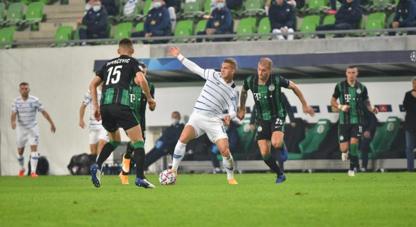 Vezet is a Dinamo a Fradi ellen