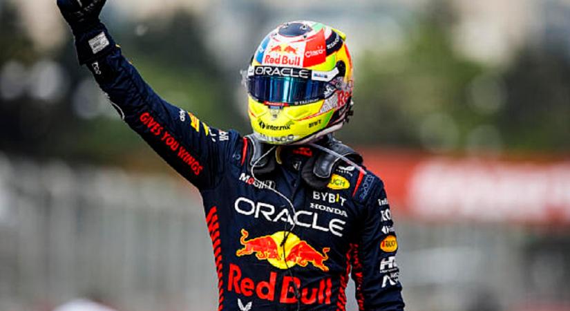 F1: a bakui menő, Sergio Pérez bejelentkezett Max Verstappen kihívójának