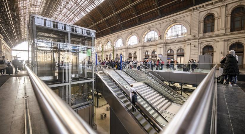Már üzemel a Keleti pályaudvar várva várt új és modern fejlesztése