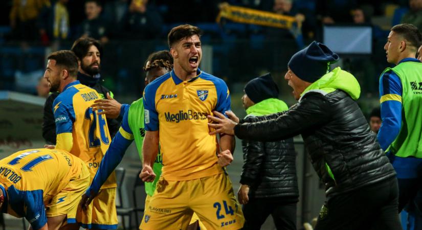 Olaszország: Grosso célba ért, feljutott a Frosinone