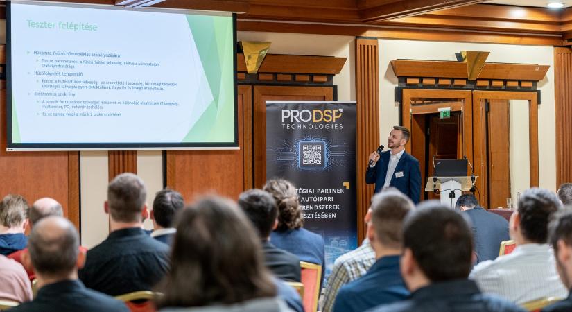 Az autóipari tesztrendszerek aktuális kérdéseiről tanácskoztak a ProDSP szakmai napján